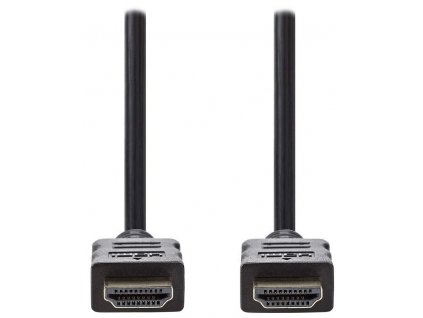 NEDIS High Speed HDMI 1.4 kabel s ethernetem/ 4K@30Hz/ zlacené konektory HDMI-HDMI/ černý/ bulk/ 10m