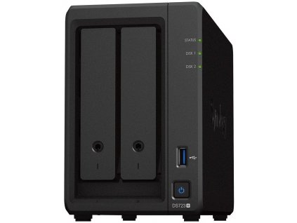 Synology DS723+ 2x SATA, 2x NVMe, 2GB RAM, 1x USB 3.2, 2x GbE