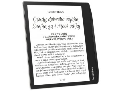 POCKETBOOK e-book reader 700 ERA STARDUST SILVER/ 16GB/ 7"/ Wi-Fi/ BT/ USB-C/ čeština/ stříbrná