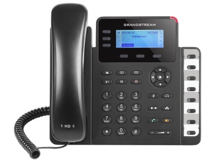 Grandstream GXP1630 VoIP telefon, 3x SIP, podsvícený 2,98" displej, 8x BLF