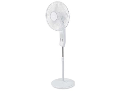 NEDIS Wi-Fi chytrý ventilátor/ stojanový/ velikost 40 cm/ výkon 60 W/ funkce osclilace/ Android/iOS/ bílý