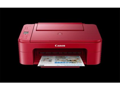 Canon PIXMA TS3352 - PSC/Wi-Fi/AP/4800x1200/PictBridge/USB red