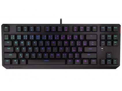 Endorfy herní klávesnice Thock TKL Kailh BR RGB /USB/ brown sw. / drátová / mechanická / CZ/SK layout / černá RGB