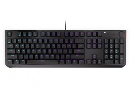 Endorfy herní klávesnice Thock Red / USB / red sw. / drátová / mech. / US / / PBT double-shot keycaps / černá RGB