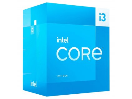 INTEL Core i3-13100 3.4GHz/4core/12MB/LGA1700/Graphics/Raptor Lake/s chladičem