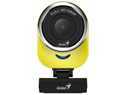 GENIUS webová kamera QCam 6000/ žlutá/ Full HD 1080P/ USB2.0/ mikrofon