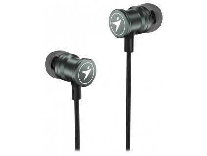 GENIUS headset HS-M316 METALLIC IRON GRAY/ kovově šedý/ 4pin 3,5 mm jack