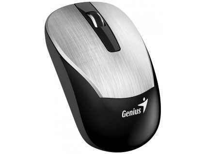 GENIUS ECO-8015/ 1600 dpi/ dobíjecí/ bezdrátová/ stříbrná