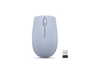 Lenovo myš 300 Wireless Compact (Frost Blue = světle modrá) s baterií