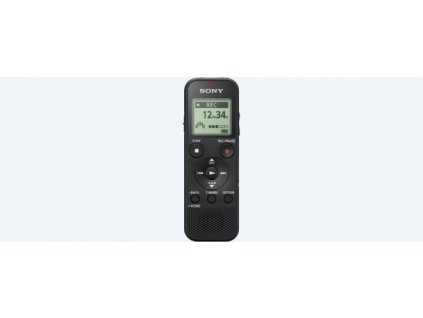 SONY digitální záznamník ICD-PX370 - digitální diktafon s rozhraním USB, baterií s životností až 57 hodin, 4 GB, MP3