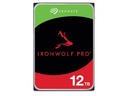Seagate IronWolf PRO, NAS HDD, 12TB, 3.5", SATAIII, 256MB cache, 7.200RPM