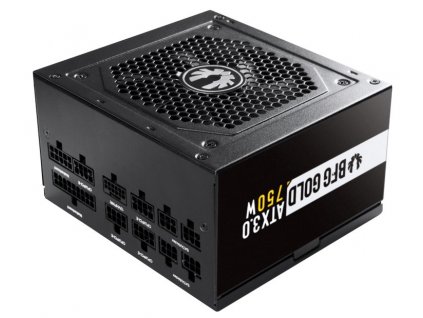 BitFenix zdroj BFG Gold / ATX3.0 / 750W / 120mm fan / 80 Plus Gold / active PFC / modulární