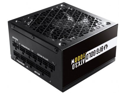 BitFenix zdroj BFG Gold / ATX3.0 / 1000W / 135mm fan / 80 Plus Gold / active PFC / modulární