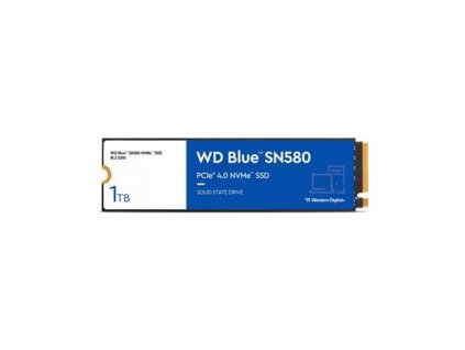WD BLUE SSD NVMe 1TB PCIe SN580,Gen4 , (R:4150, W:4150MB/s)
