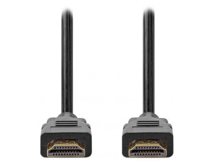 NEDIS Premium High Speed HDMI 2.0 kabel s ethernetem/ 4K@60Hz/ zlacené konektory HDMI-HDMI/ černý/ bulk/ 3m