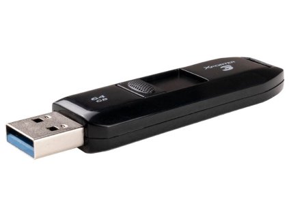 PATRIOT Xporter 3 64GB / USB 3.2 Gen 1 / vysouvací / plastová / černá