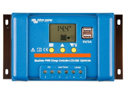 Victron BlueSolar-LCD&USB 30A PWM solární regulátor