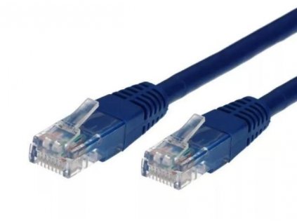 TB Touch Patch kabel, UTP, RJ45, cat6a, 2m, modrý