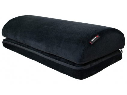 AROZZI Foot Rest Soft Fabric Velvet Black/ ergonomický polštář pod nohy/ sametově černý