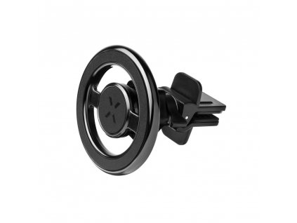 Magnetický držák FIXED MagMount Vent do ventilace s podporou MagSafe, kovový, černý