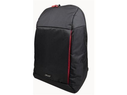 Acer Nitro Urban backpack, 16" černý s červenými prvky, voděodolný a otěruovzdorný materiál,