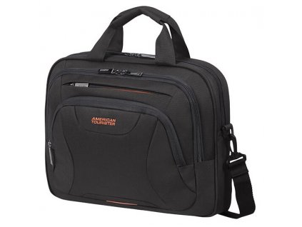 American Tourister AT WORK LAPTOP BAG 13.''-14.1'' Black/Orange