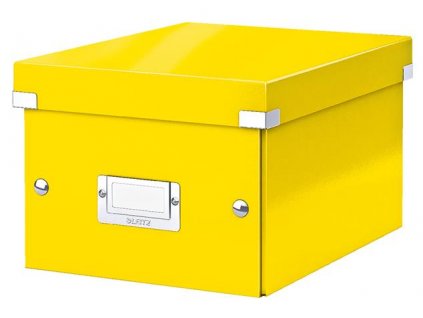 LEITZ Univerzální krabice Click&Store, velikost S (A5), žlutá