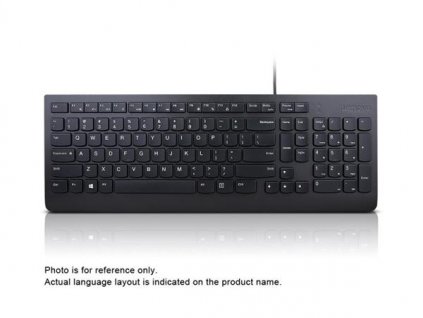 Lenovo klávesnice Essential Wired (Black) CZ