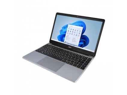 UMAX VisionBook 14WRx/Celeron N4020/4 GB/128 GB EMMC/M.2 SSD SATA slot/14,1" IPS Full HD/W11Pro/Šedý