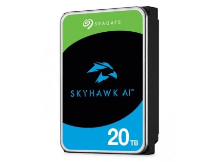 Seagate SkyHawk AI HDD, 20TB, SATAIII, 256MB cache, 7.200RPM