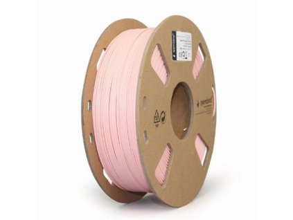 Gembird Tisková struna (filament), PLA MATTE, 1,75mm, 1kg, růžová