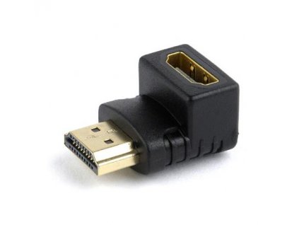 Gembird CABLEXPERT redukce HDMI 90°, M/F, černá