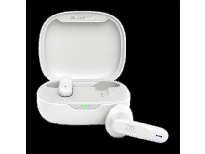 JBL Vibe Flex Wireless In-Ear Earbuds - white (Deep Bass, Smart Ambient, IP54)
