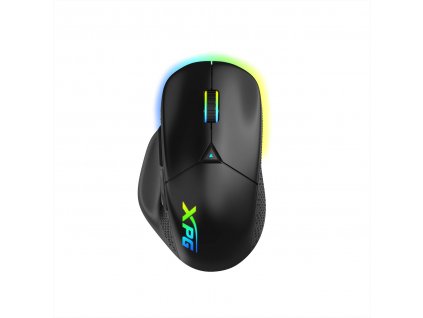 Adata XPG Alpha/Herní/Optická/Pro praváky/16 000DPI/Bezdrátová USB + Bluetooth/Černá