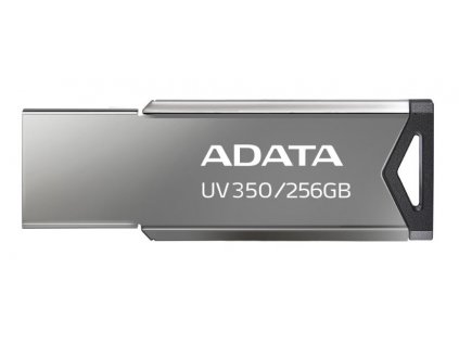 ADATA UV350/256GB/USB 3.2/USB-A/Stříbrná
