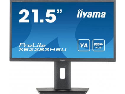 iiyama ProLite/XB2283HSU-B1/21,5''/VA/FHD/75Hz/1ms/Black/3R
