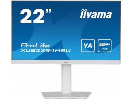 iiyama ProLite/XUB2294HSU-W2/21,5''/VA/FHD/75Hz/1ms/White/3R