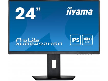 iiyama ProLite/XUB2492HSC-B5/24''/IPS/FHD/75Hz/4ms/Black/3R