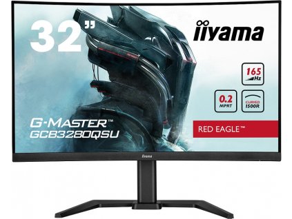 iiyama G-Master/GCB3280QSU-B1/31,5''/VA/QHD/165Hz/0,2ms/Black/3R