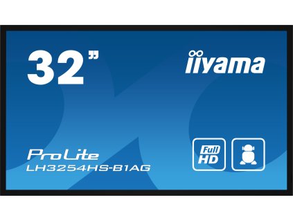 32'' iiyama LH3254HS-B1AG: IPS,FHD,500cd/m2,24/7