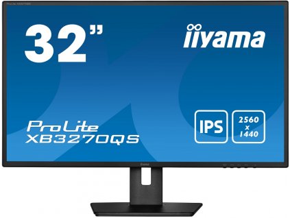 iiyama ProLite/XB3270QS-B5/31,5''/IPS/QHD/60Hz/4ms/Black/3R