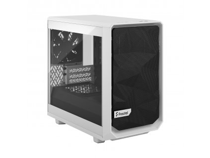 Meshify 2 Nano White TGC 10 Left Front Above s