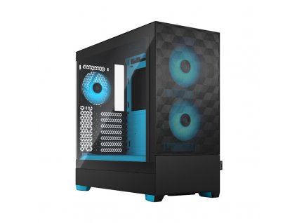 Fractal Design Pop Air RGB Cyan Core TG Clear Tint