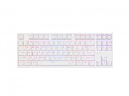 klawiatura thor 404 white 2 tecza s