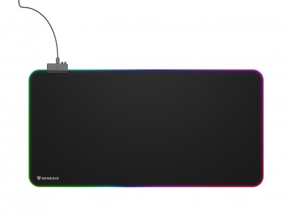 Herní podložka pod myš s RGB podsvícením Genesis BORON 500 XXL, 800x400mm (NPG-2110)