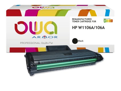 OWA Armor toner kompatibilní s HP W1106A (106A) 1000str, černá/black