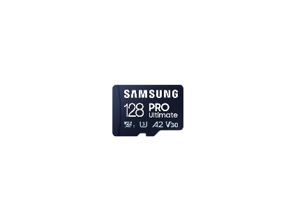 Samsung PRO Ultimate/micro SDXC/128GB/200MBps/UHS-I U3 / Class 10/+ Adaptér/Modrá