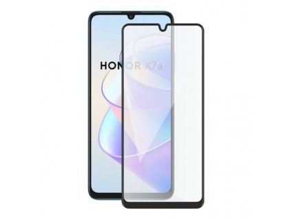Screenshield HUAWEI Honor X7a (full COVER black) Tempered Glass Protection