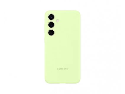 Samsung Silikonový zadní kryt S24+ Light Green