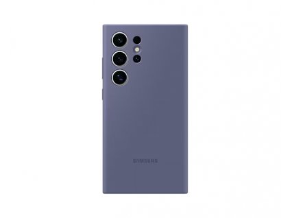 Samsung Silikonový zadní kryt S24 Ultra Violet